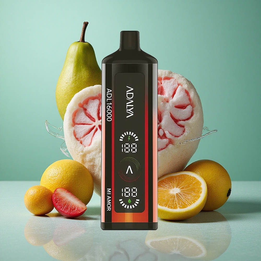 Adalya ADL 16000 PRO Puffs Enkratna E-cigareta s Smart Mesh Coil in Trespečično Barvno Gradiento