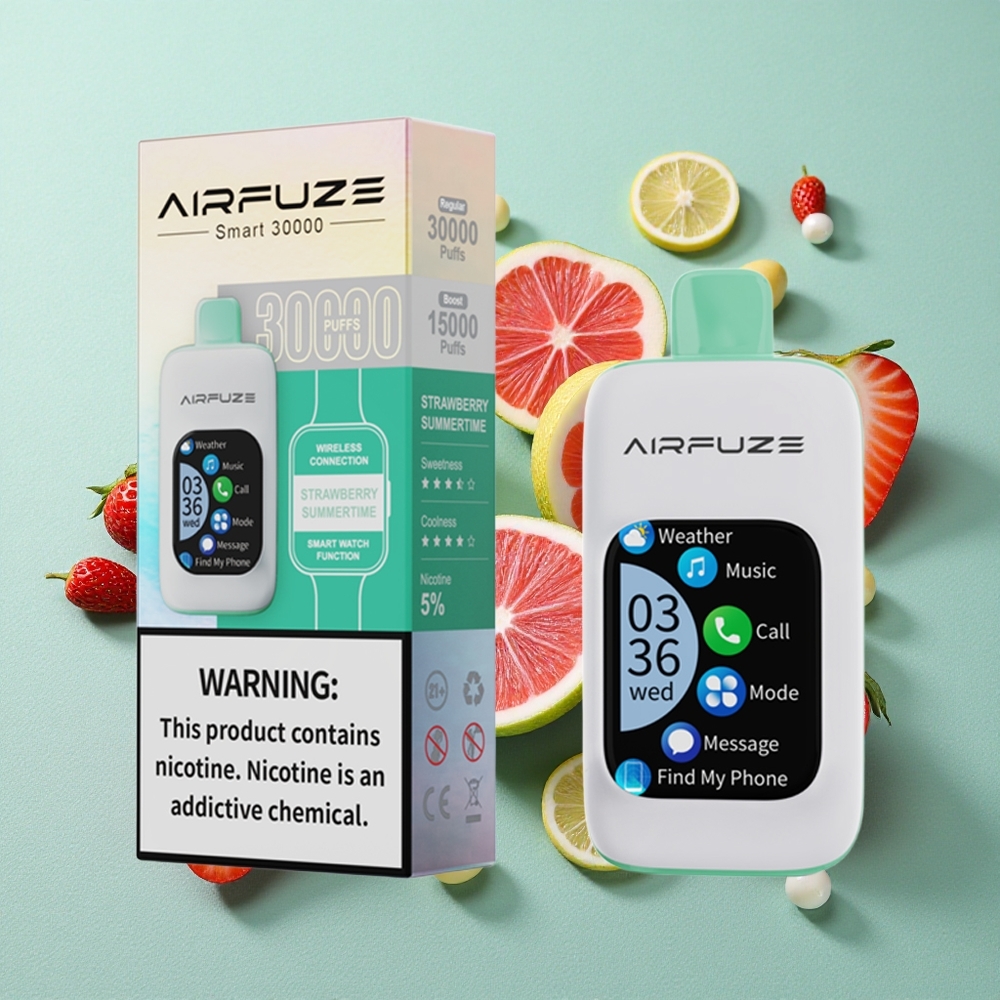 AirFuze Smart 30000 Puffs Jagoda Poletje z zaslonom 201\ TFT in dotikom