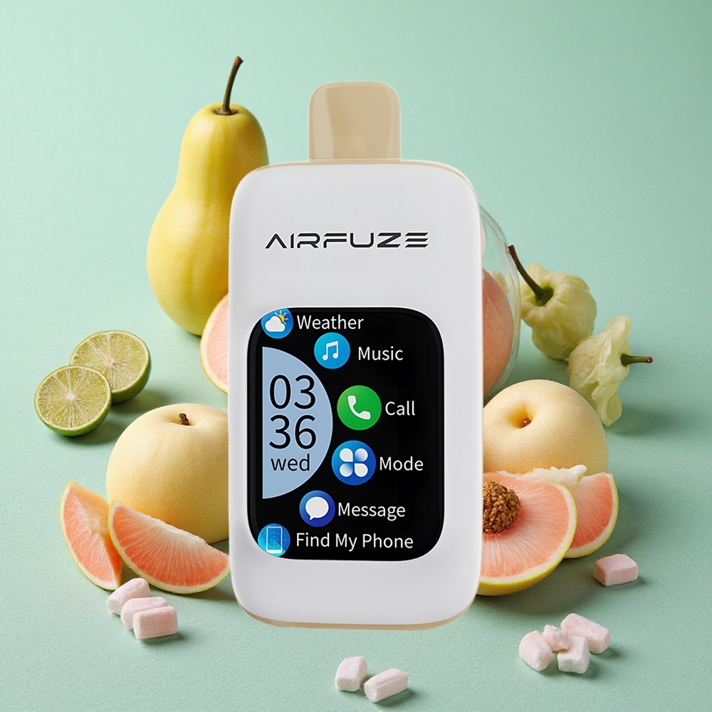 AirFuze Smart 30000 Puffs Sok Breskve Velikost 50x25x1049mm