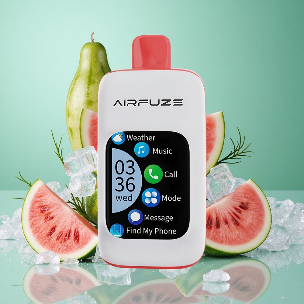 AirFuze Smart 30000 Puffs Za enkratno uporabo Vape Lubenica Led (900mAh 5 nikotina)