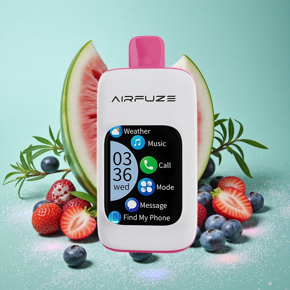AirFuze Smart Pro 40000 Puffs Borovnica Lubenica z 900mAh Baterijo in 20ML E-tekočino