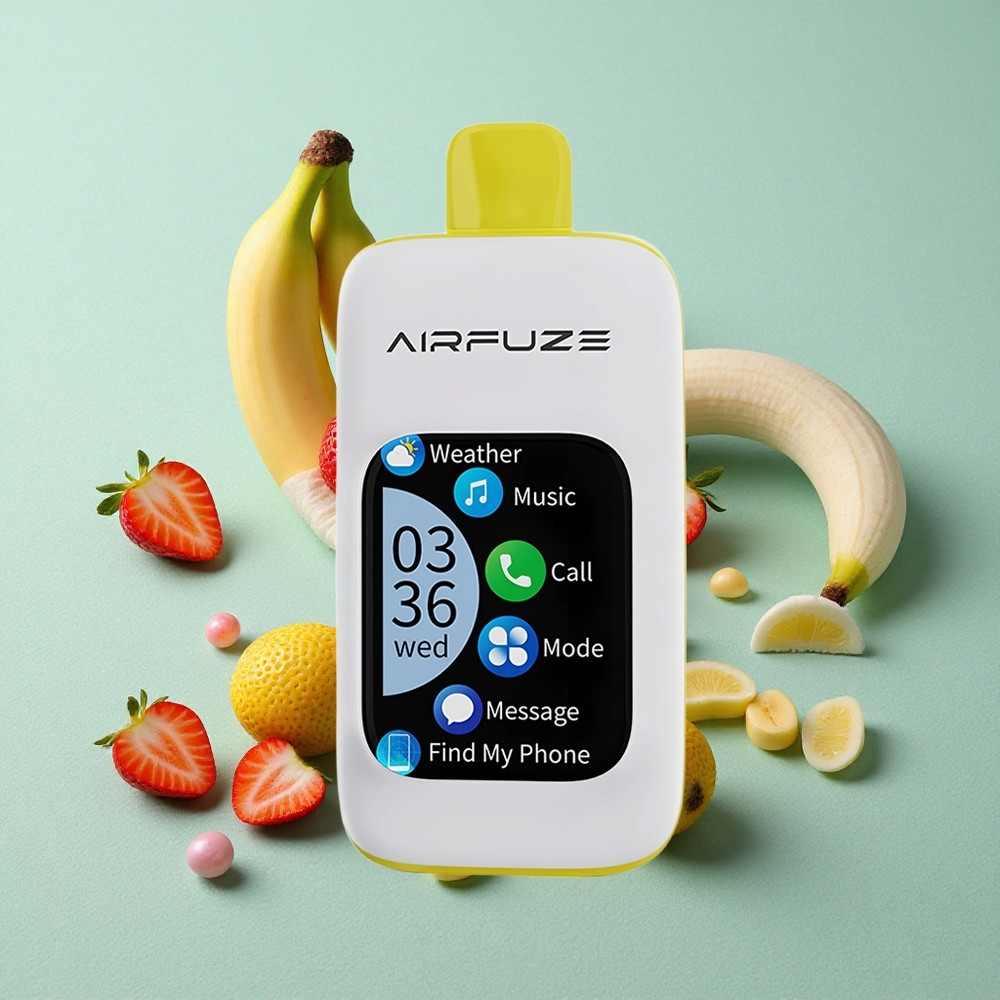 Airfuze Smart Pro 40000 Puffs Jagoda Bananina