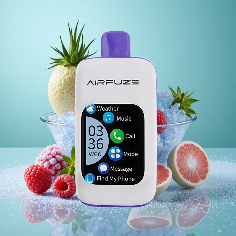 Airfuze Smart Pro 40000 Puffs Modra Malina Led (20ML 900mAh)