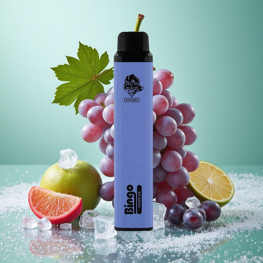 Aivono AIM BINGO 4000 Puffs Grozdji Led 10 mL E-tekočina