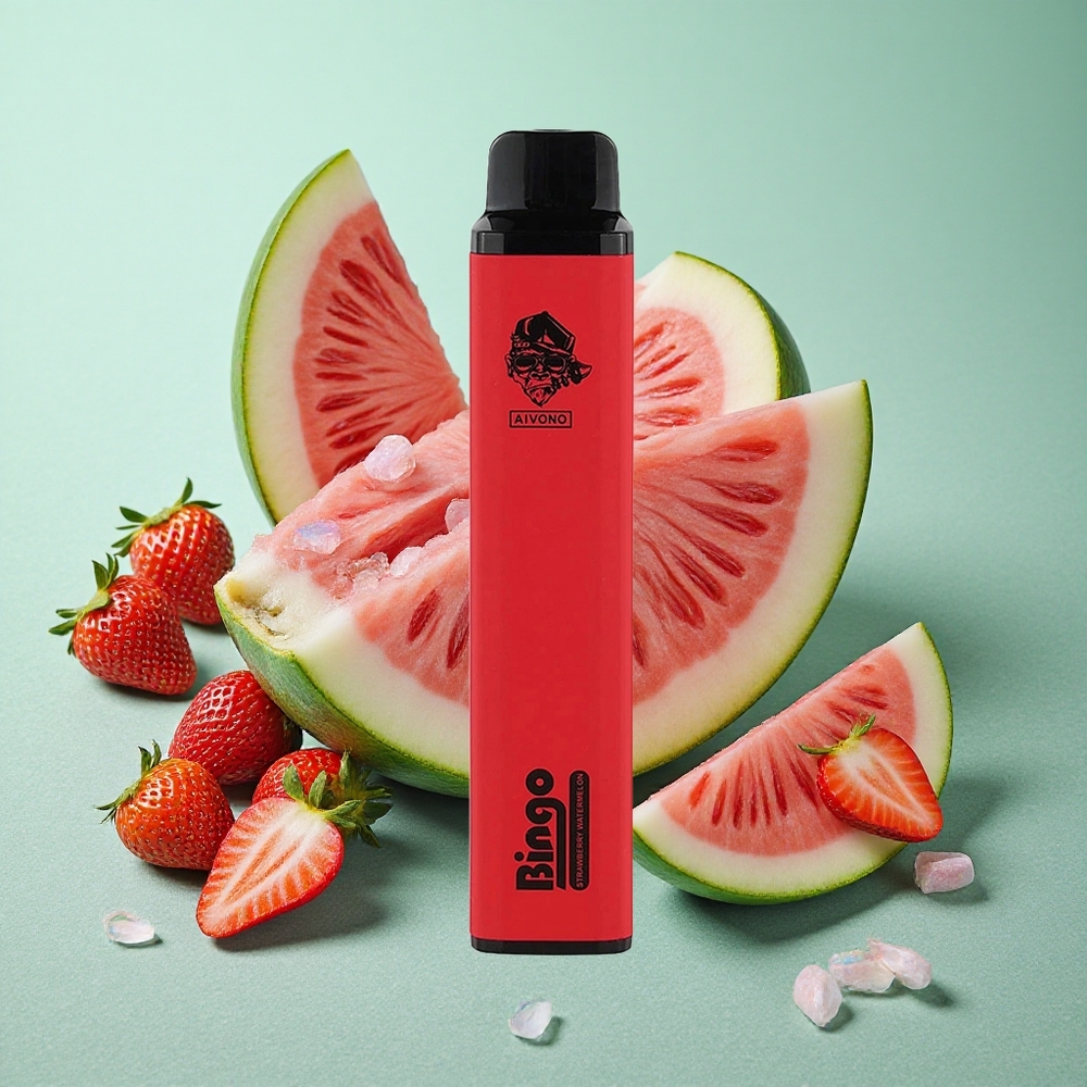 Aivono AIM BINGO 4000 Puffs Jagoda Lubenica z 10 mL E-tekočine in 1000mAh baterijo