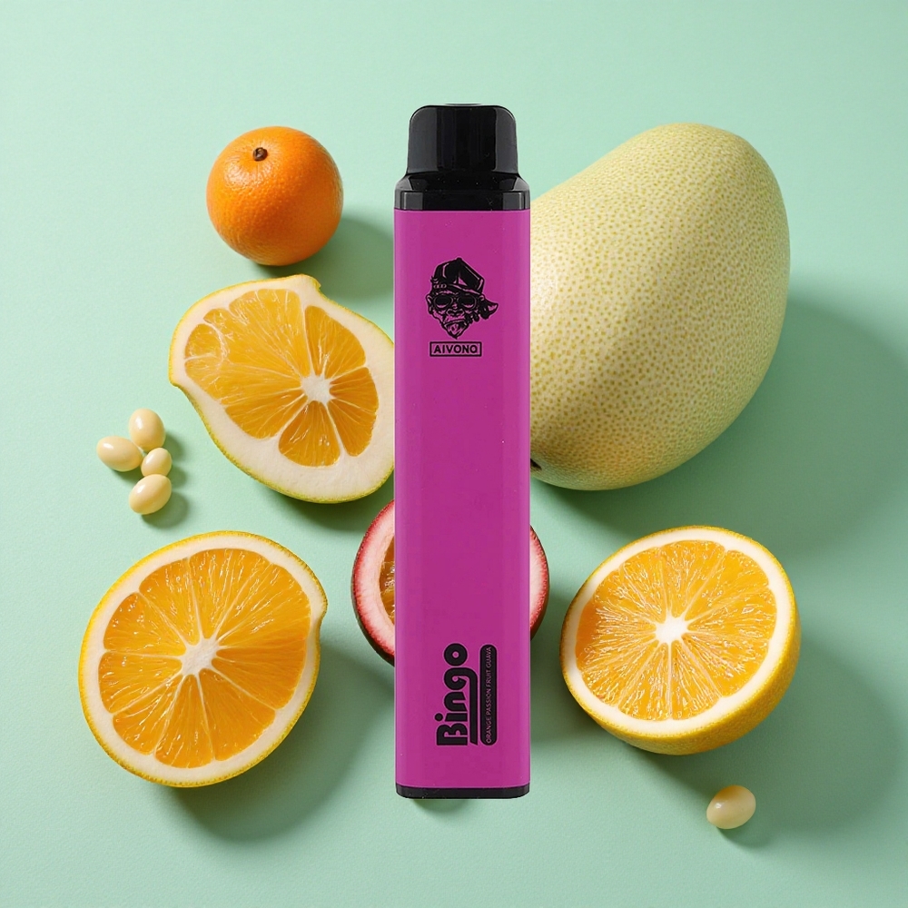 Aivono AIM BINGO 4000 Puffs Oranžna Pasijonka Guava z 10 mL E-tekočine