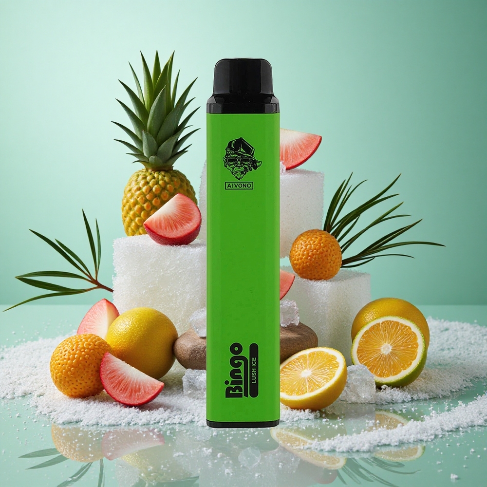 Aivono AIM BINGO 4000 Puffs Sadež Ledenega Leda z 10 mL E-tekočine in 1000mAh Baterijo
