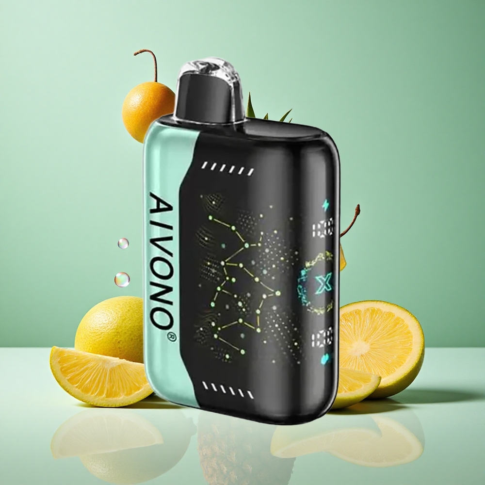 Aivono AIM BOOM 25000 Puffs Kisla Mango Ananas z 28ml E-tekočine in 650mAh Baterijo