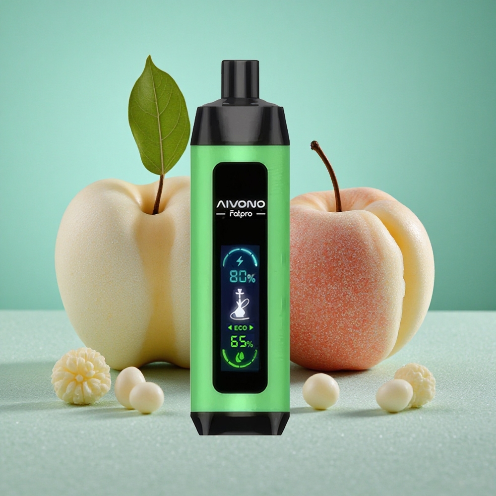 Aivono AIM FATPRO 22000 Puffs Dve Jabolki 28ml E-tekočina 06 ohm Mesh Coil