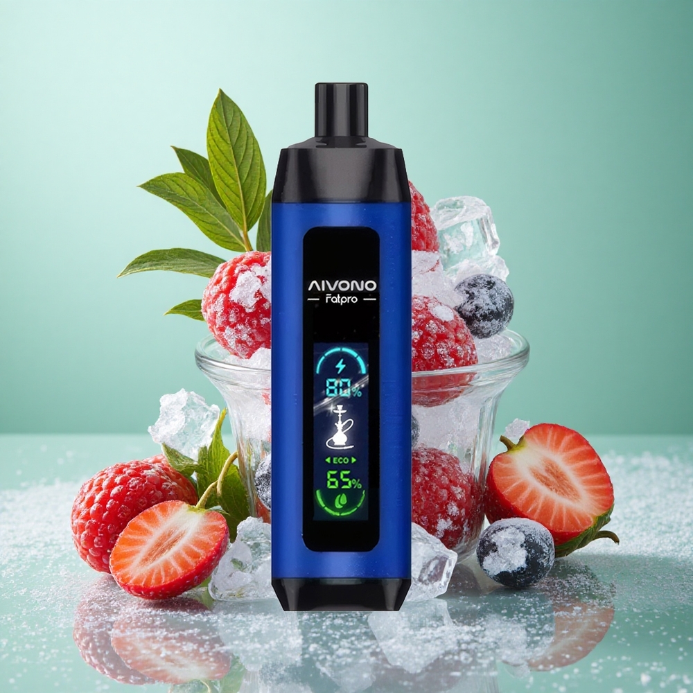 Aivono AIM FATPRO 22000 Puffs Jagoda Led 28ml E-tekočina