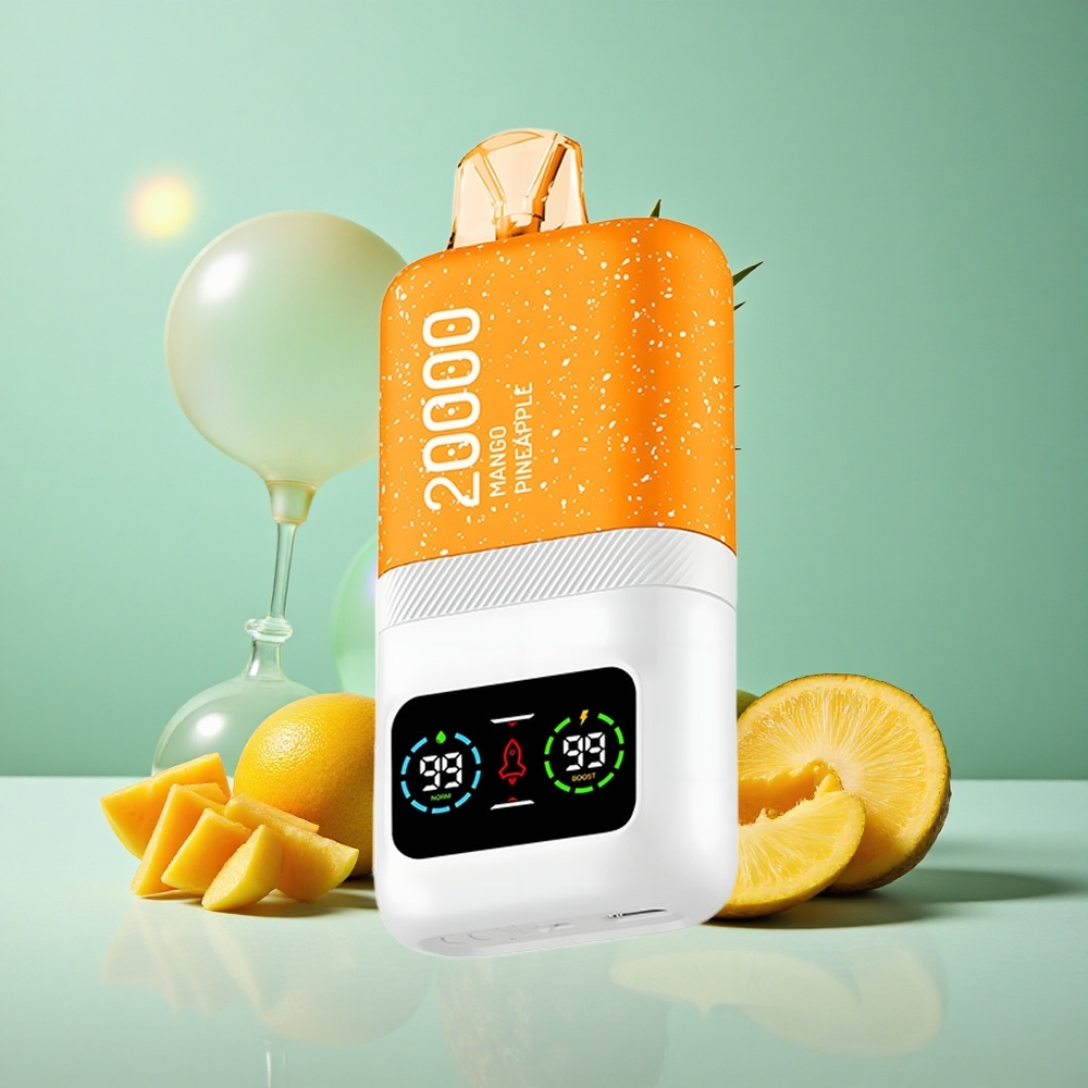 Aivono AIM MAGIC 20000 Puffs Mango Ananas z 26ml E-tekočino in LCD zaslonom