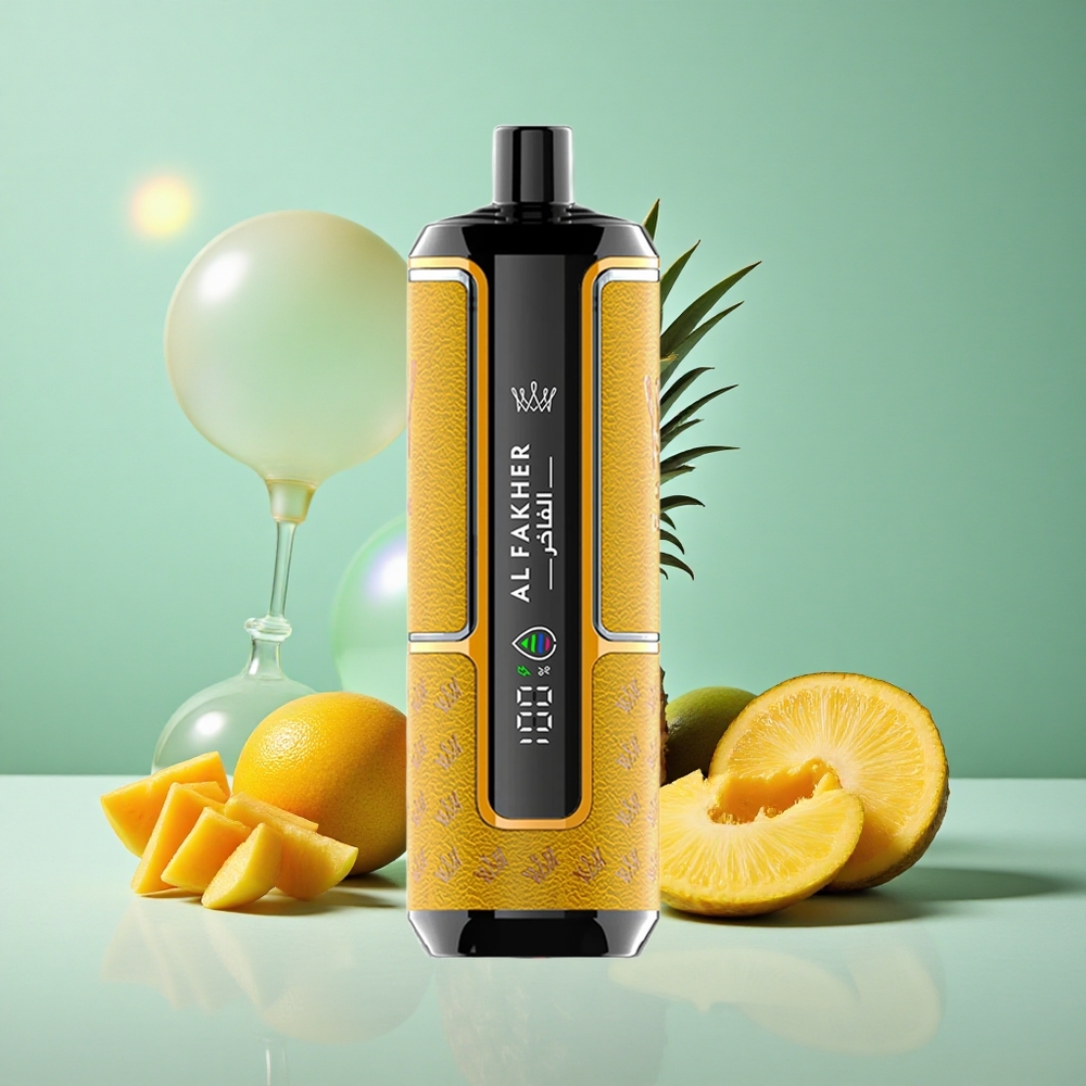Al Fakher Crown Bar 15K Hypermax Enkratna Vape Naprava z 22ml E-tekočine in Mango Ananas Okusom