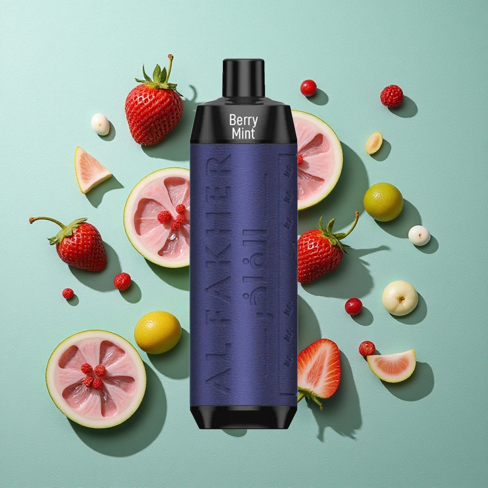 Al Fakher Crown Bar 8000 Crystal Berry Mint (Jagoda Meta) 18ml e-Tekočina