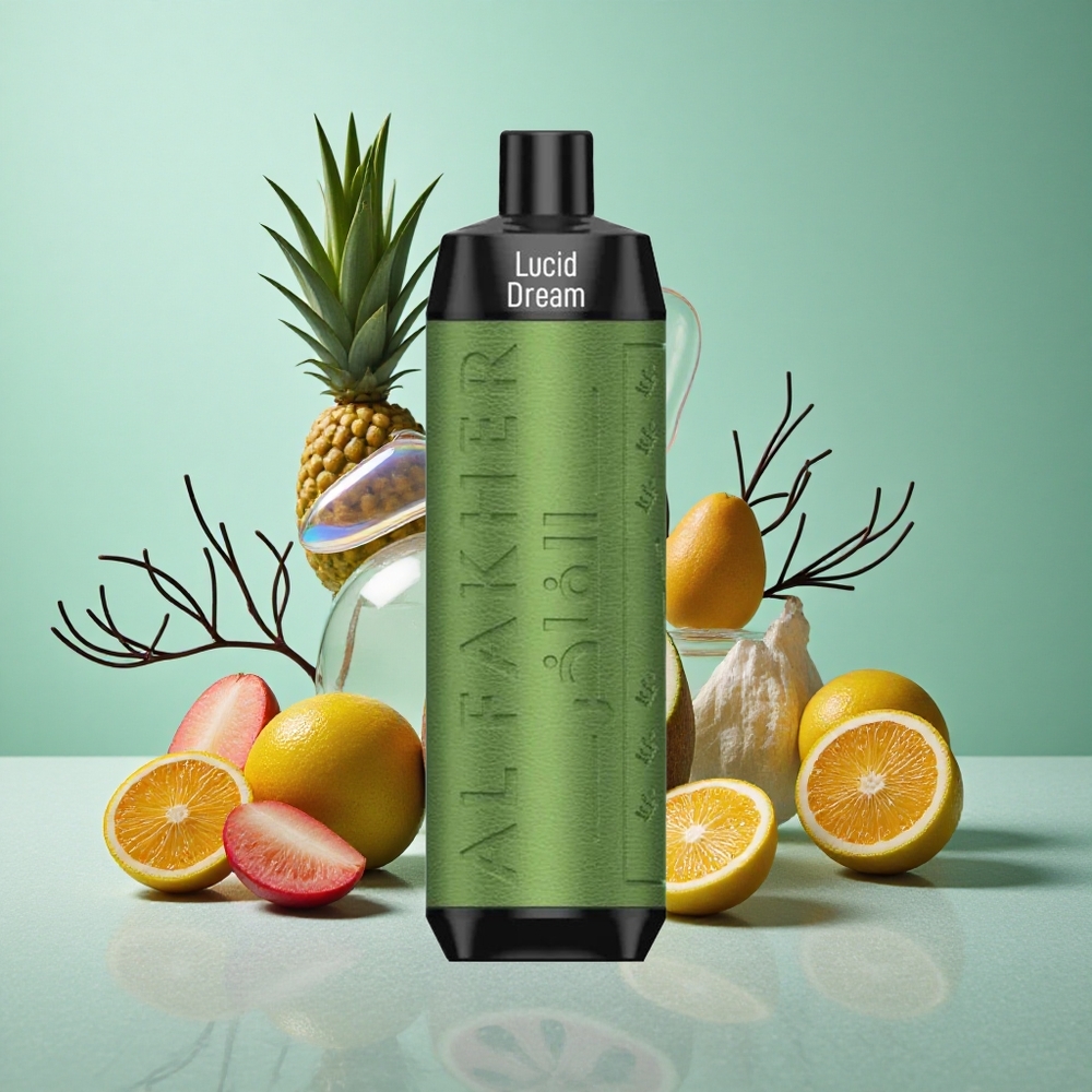 Al Fakher Crown Bar 8000 Kristalna Enkratna Vapa Lucidni Sanj z 18ml E-tekočine