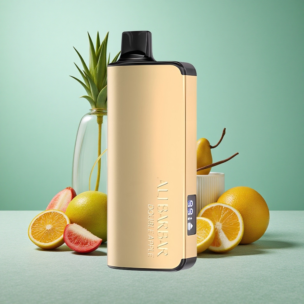 Alibarbar Ingot 9000 Puffs Črni Gozd z LED zaslonom in 22ml tekočine