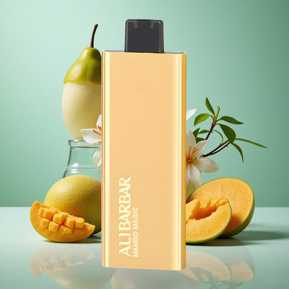 Alibarbar Pandora 7000 Puffs Mango Magic (Mangova Čarovnija) z 17 ml e-tekočine