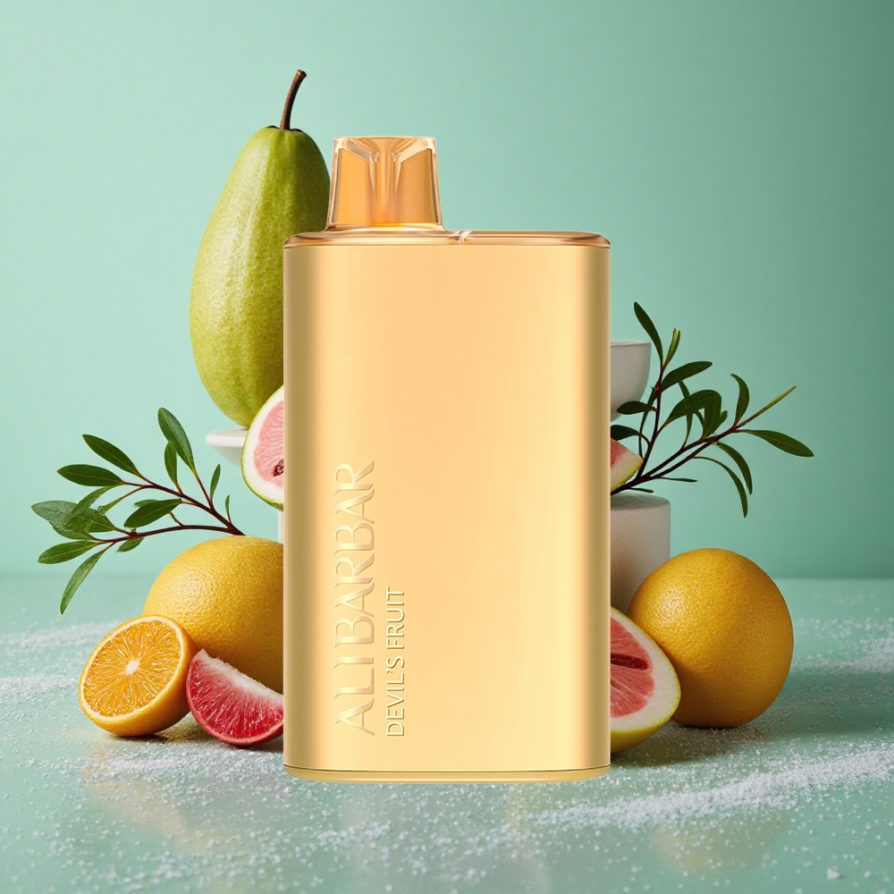 Alibarbar Rich 8000 Puffs Enkratna Vape Hudičevega Sadja z 20ml Tekutine