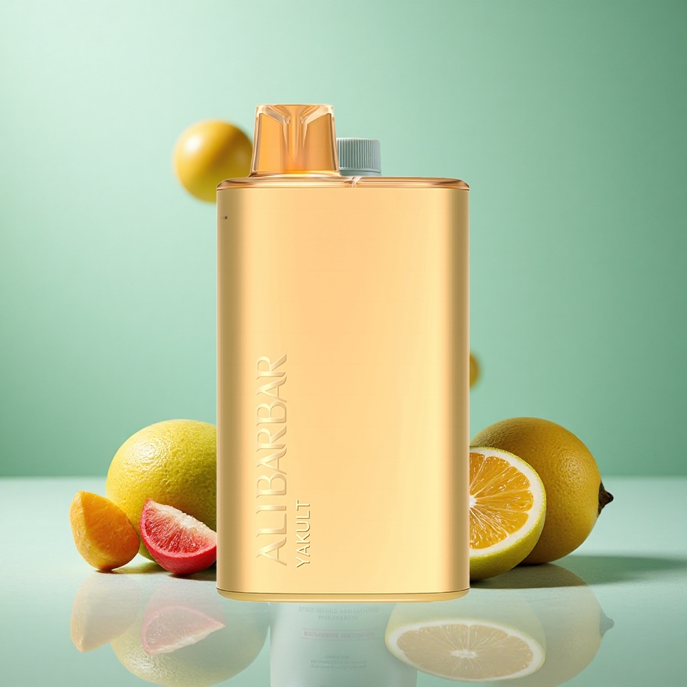 Alibarbar Rich 8000 Puffs Enkratna Vape z 20ml E-tekočino Yakult