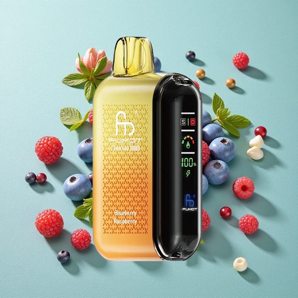 Fumot Tornado 20000 Puffs Borovnica Malina z 20ml E-tekočino